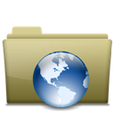 Folder Web  icon